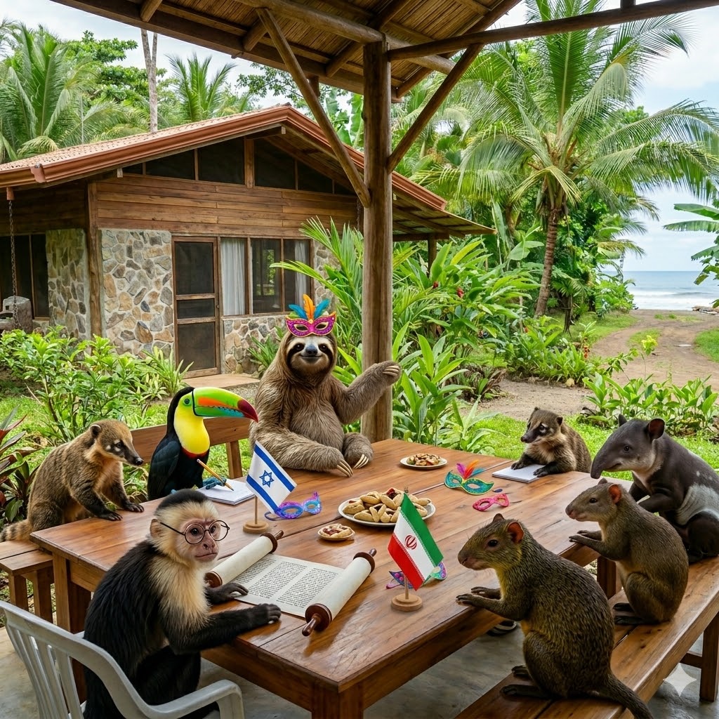 בין חג פורים לאיראן